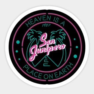 SAN JUNIPERO Sticker